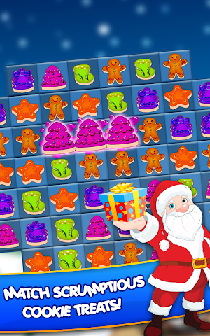 Christmas Cookie: Santa Claus Match Game 2020 Screenshot 1