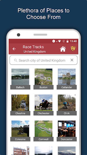Race Tracks Worldwide Travel & Screenshot 1