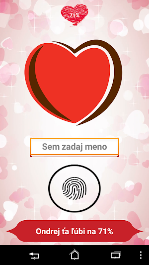 Kalkulačka lásky Screenshot 1