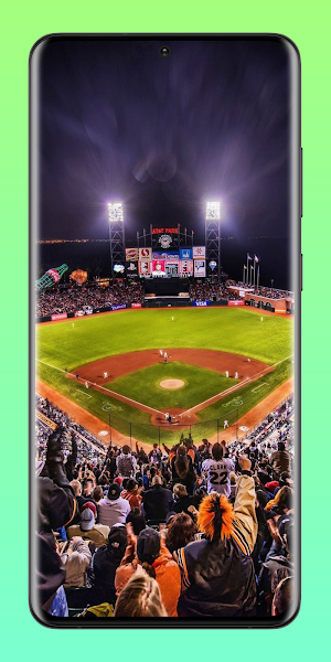 Baseball Field Wallpaper 4K Screenshot 0
