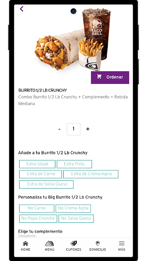 Taco Bell Guatemala Screenshot 3