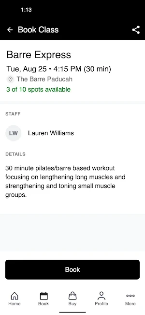 The Barre Paducah Screenshot 2