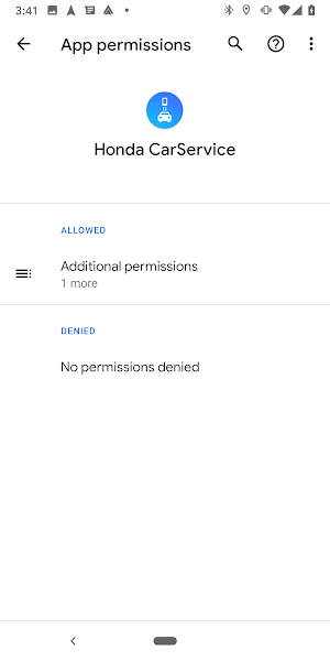 Honda CarService Screenshot 3