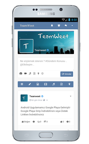 TeamWeet Screenshot 2