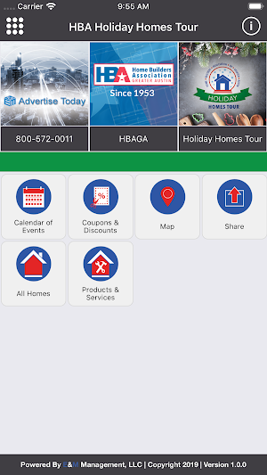 HBA Holiday Homes Tour Screenshot 1