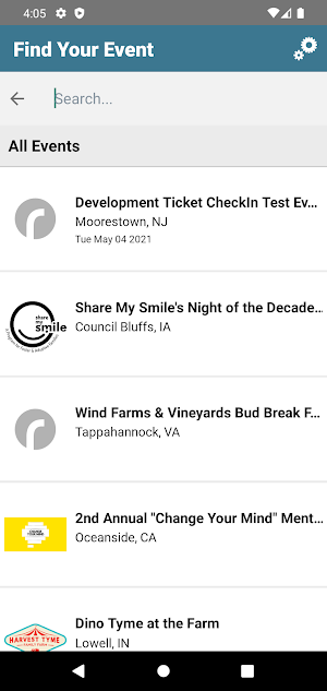 TicketSignup Tickets Screenshot 0