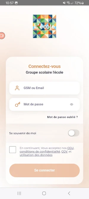 Groupe scolaire l'école Screenshot 1