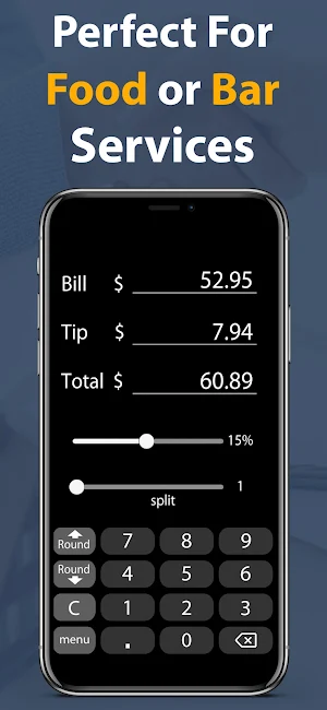 Tip Calculator 2.0 Screenshot 1
