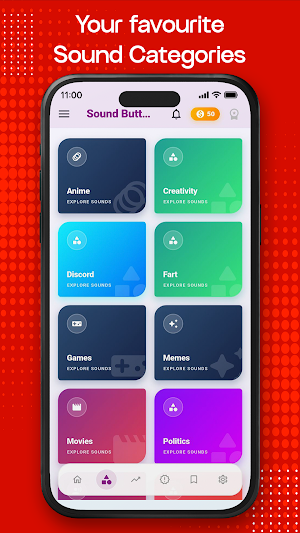 Sound Button Space: Soundboard Screenshot 3