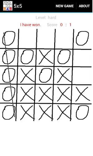 Tic-tac-toe 3-4-5 Screenshot 2