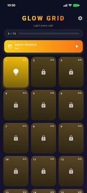 Glow Grid Screenshot 2