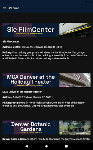 Denver Film Festival Screenshot 3
