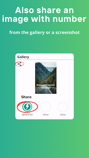 WhatFast - Direct Chat Screenshot 3
