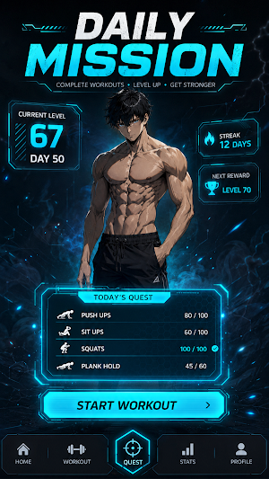 Arise: Level Up Workout Screenshot 3