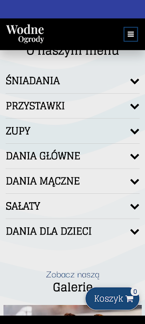Restauracja Wodne Ogrody Screenshot 0