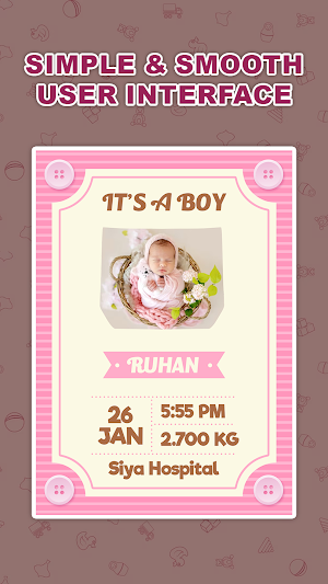 NewBorn Baby Photo Template Screenshot 1
