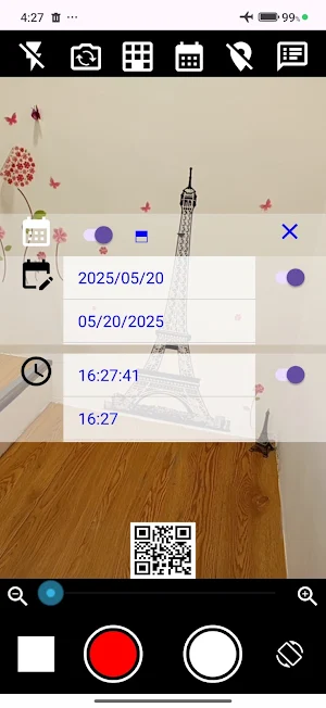 QR Stamp Camera Screenshot 3
