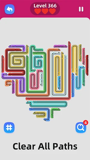 Rail Arrow Jam: Escape Puzzle Screenshot 2