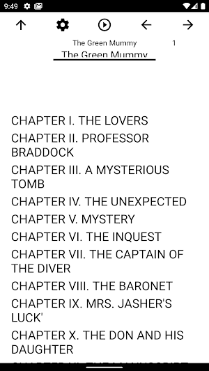 Book, The Green Mummy Screenshot 0