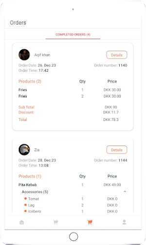 Crown Kebab Admin Screenshot 3