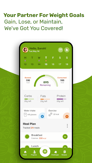 TrakEat - Calories Tracker Screenshot 0
