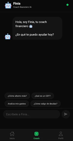 Finia Screenshot 2