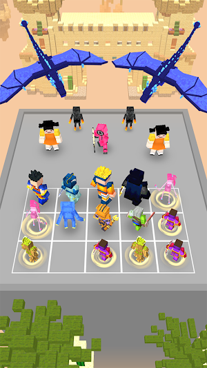 Merge Craft: Blue Guys Screenshot 2
