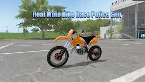 Real Moto Bike Race Police Sim Screenshot 2