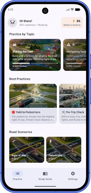 AskDMV - Driver's License Test Screenshot 1