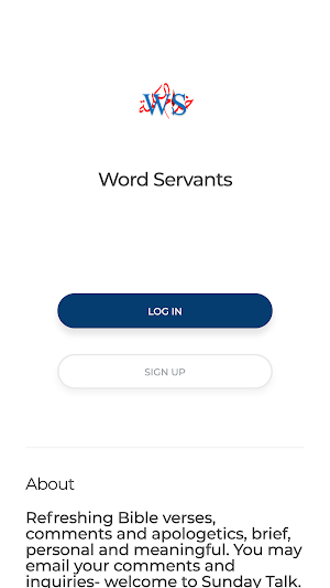 SundayTalk Screenshot 0