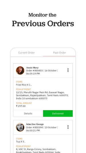 UVFOODIE Delivery Partner Screenshot 2