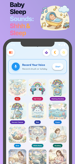 Baby Sleep Sounds Screenshot 0