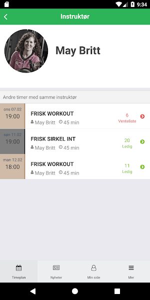 Frisk Treningssenter Ølen Screenshot 2