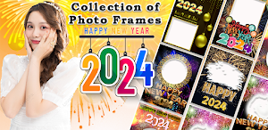 Happy New Year 2024 Frame Screenshot 1