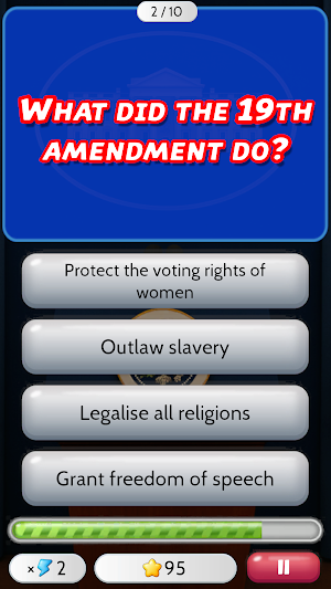 Presidents Quizzer Screenshot 3