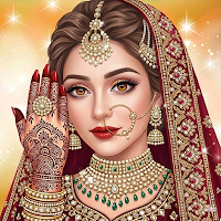 Indian Bridal Wedding Dress up