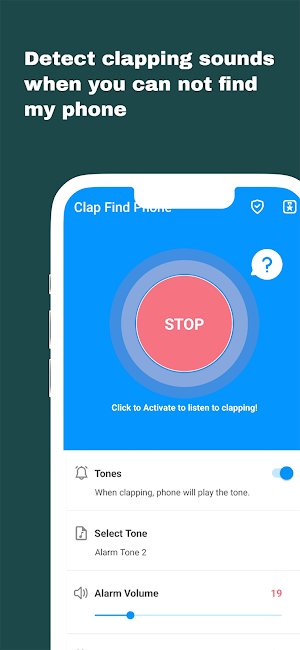 Find My Phone Clap:Clap Finder Screenshot 2