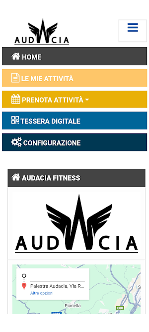 AUDACIA FITNESS Screenshot 2