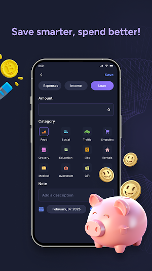 Personal Budget & Loan Tracker Screenshot 1