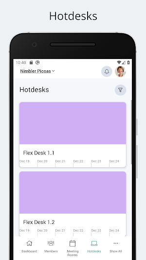 Nimbler Spaces Screenshot 2
