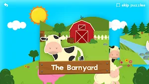 Farm Games Animal Games for Kids Puzzles Free Apps Screenshot 1