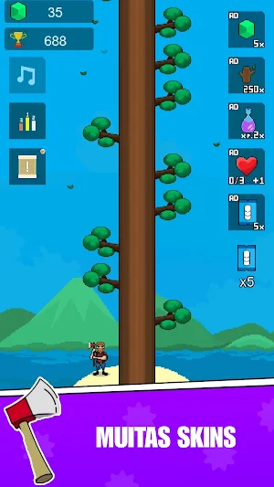 Axe Hero: Timber Master Screenshot 0