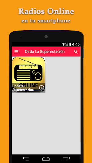Onda la Super Estación - Radio Screenshot 0