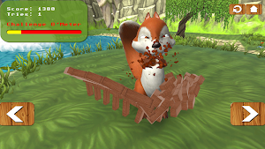Squirrel Bricks Game: Smash it Screenshot 2