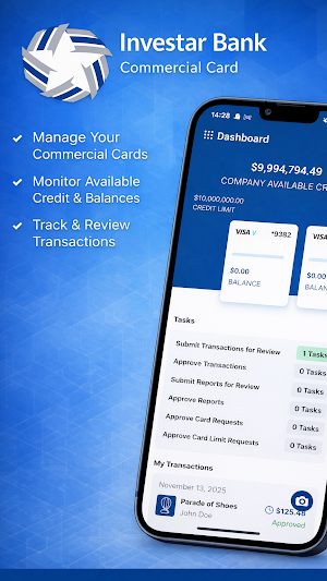 Investar Bank Commercial Card Screenshot 0