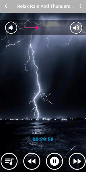 Thunderstorm & Rain Sounds for Sleep & Relaxation Screenshot 0
