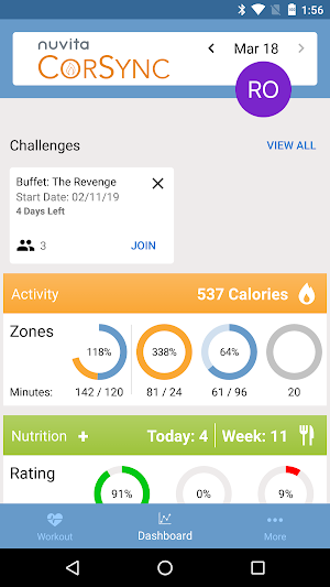 NuvitaCorSync Screenshot 2