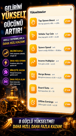 Merge Masters: Car Evolution Screenshot 1