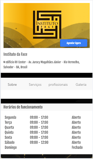 Instituto Face Screenshot 1