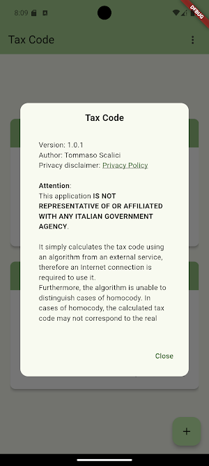 Tax Code Screenshot 3
